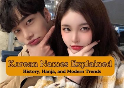 Korean Names Explained