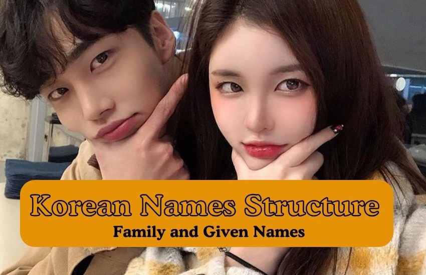 Korean Names Structured